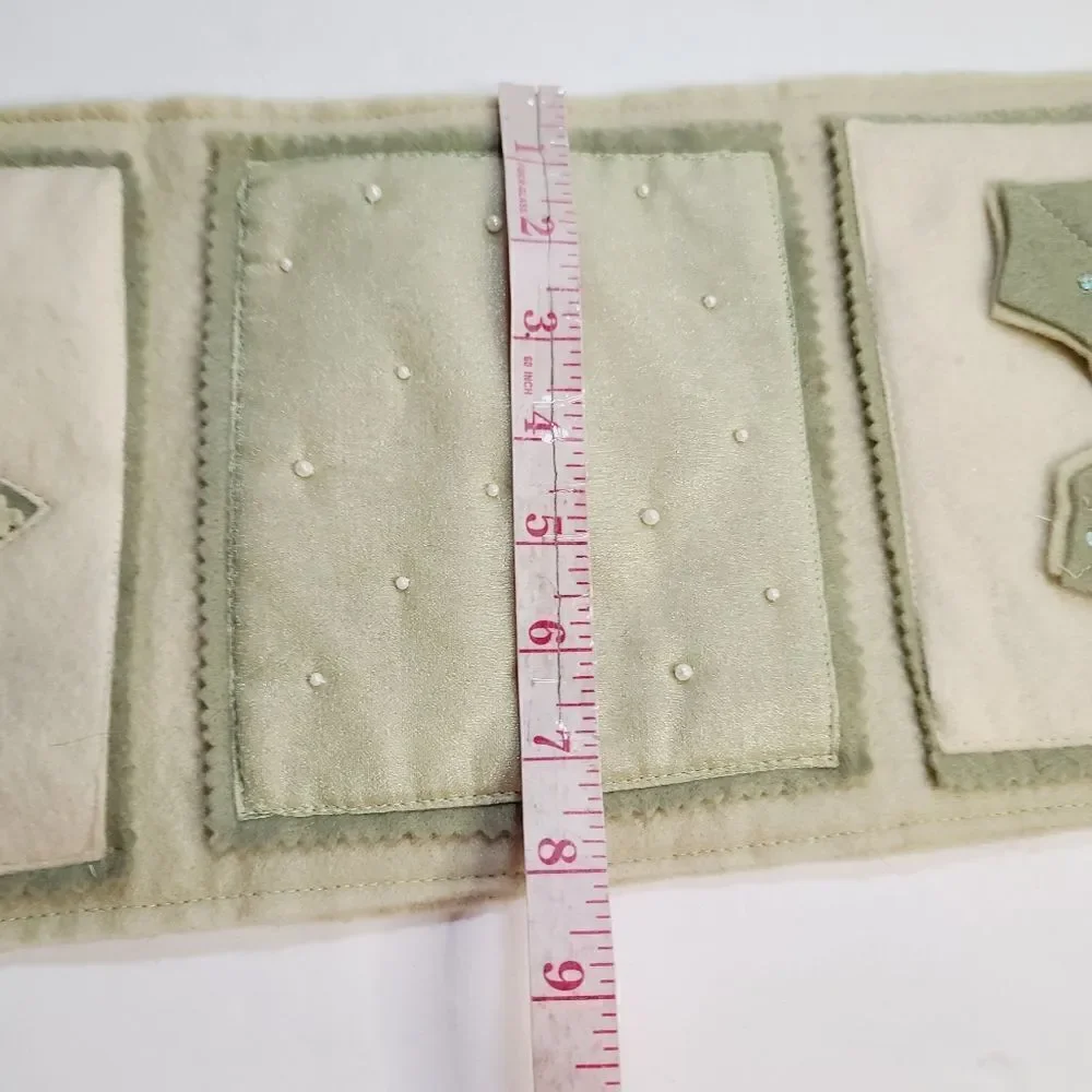 Shabby Chic Christmas Pale Green Joy Hanging Door Decor Banner
